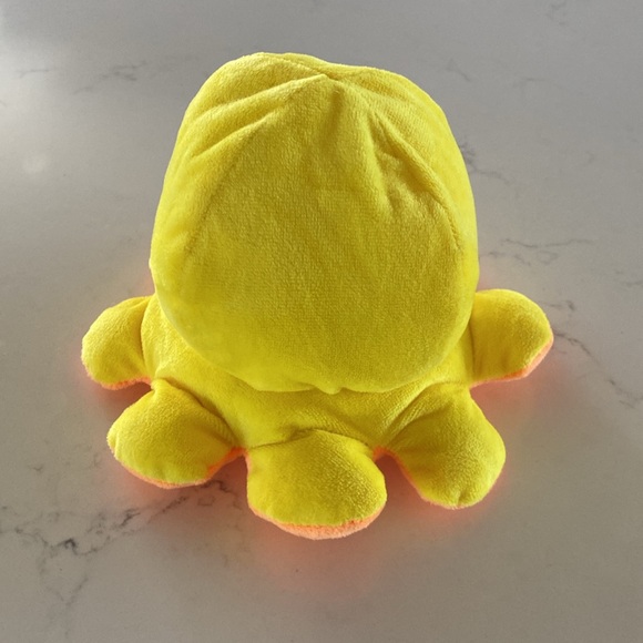 Reversible Happy Sad Octopus Plushie - Picture 2 of 4